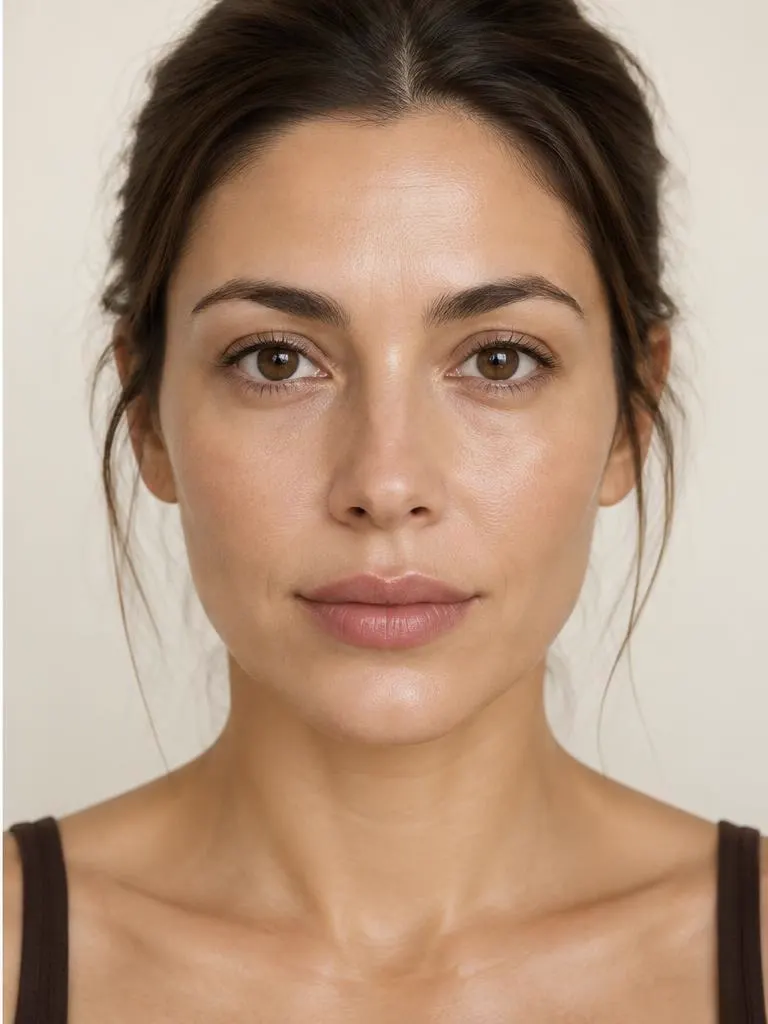 After sculpt facial